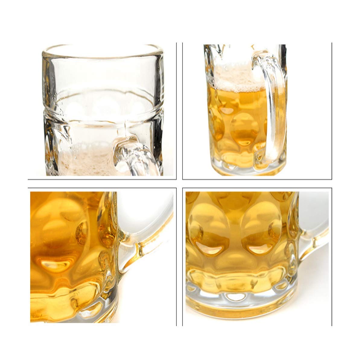 Amazon.co.jp: 特大1リットル、ビールジョッキ大、ドイツビール