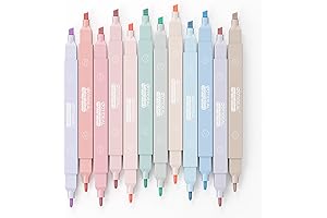 GOTIDEAL Pastel Highlighters for Studying and Bible Notes