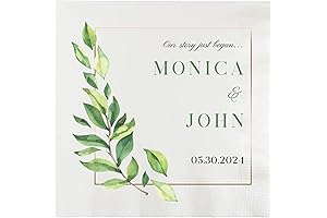 Custom Printed Napkins for Rehearsals