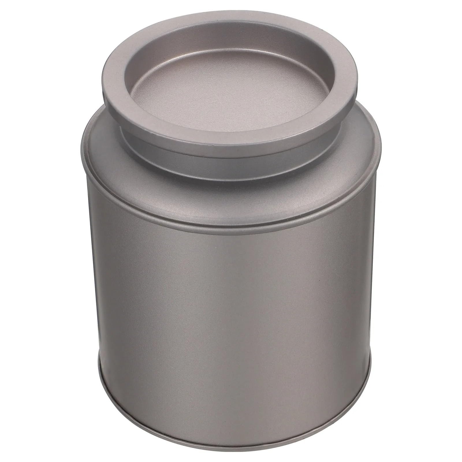 UBOHUZ 2pcs Tea Canister Airtight With Lid Tinplate Holder Kitchen Storage Jars Canisters Container Vacuum Loose for Tea, Coffee