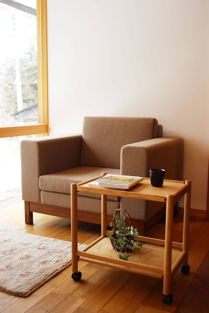 オークヴィレッジ　キャビネット　ワゴン　 天然木　無垢材 オークヴィレッジ キャビネット ワゴン 天然木 無垢材 家具