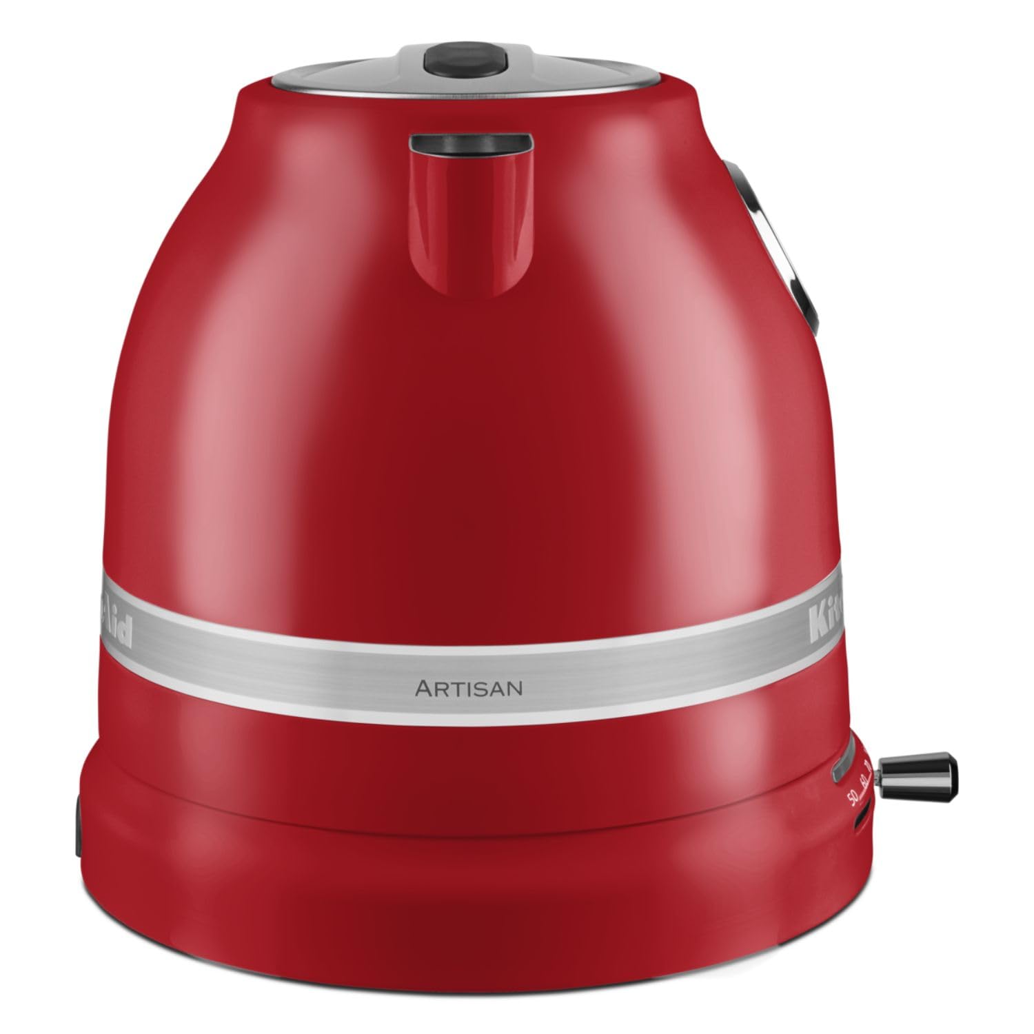 Kitchenaid Bollitore ad acqua 1,5 Litro - Artisan - Bollitore in acciaio inox con indicatore di temperatura - 2400W - Rosso Imperiale
