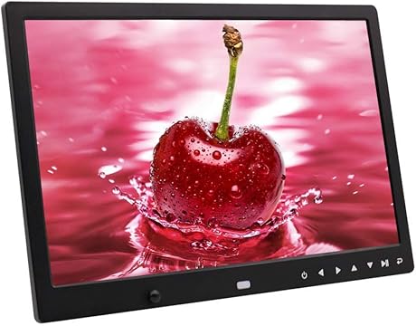 Jackeylove Elektronischer Bilderrahmen Zoll USB SDSDHC-Uhr und Kalenderfunktion Digitaler Bilderrahmen mit BewegungssensorBlack Jackeylove Elektronischer Bilderrahmen Zoll USB SDSDHC-Uhr und Kalenderfunktion Digitaler Bilderrahmen mit BewegungssensorBlack