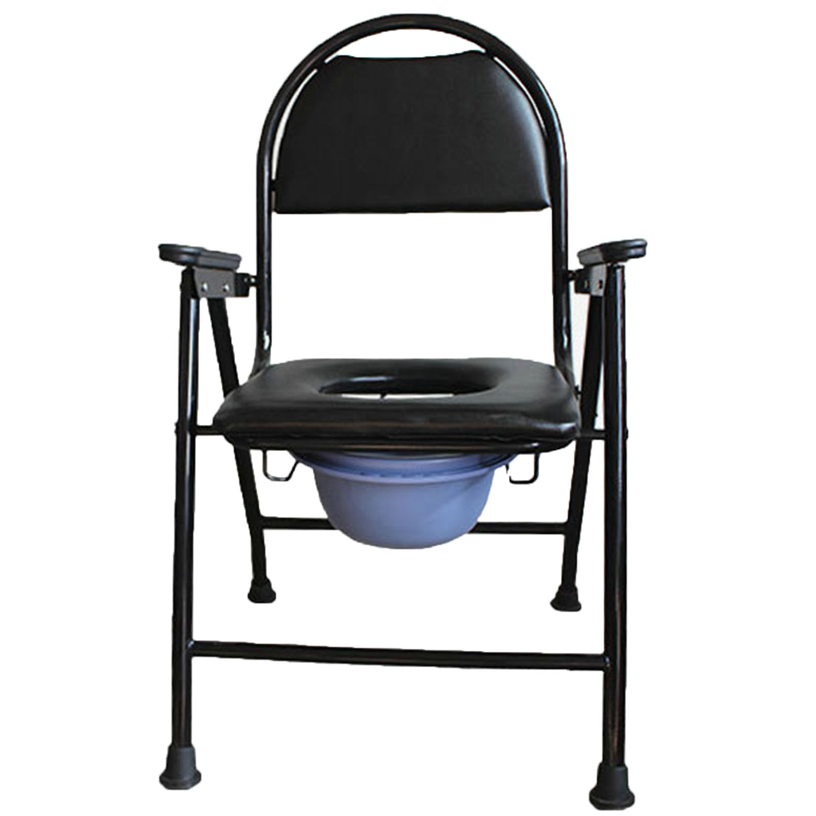 Chaise de transfert adulte et fauteuil de toilette noir léger