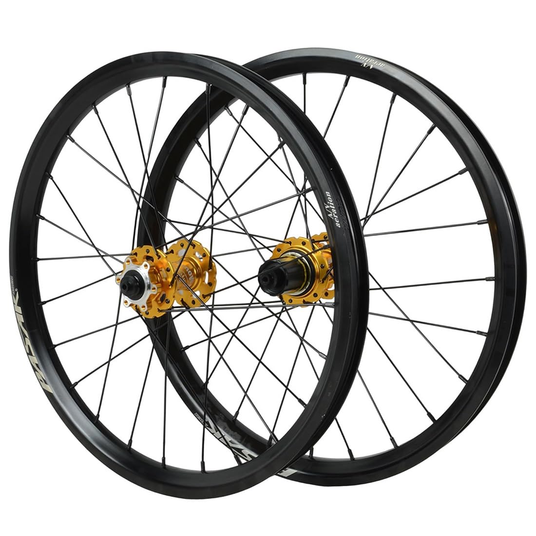 Amazon | 折りたたみ自転車ホイールセット 20インチ 406 BMX リム