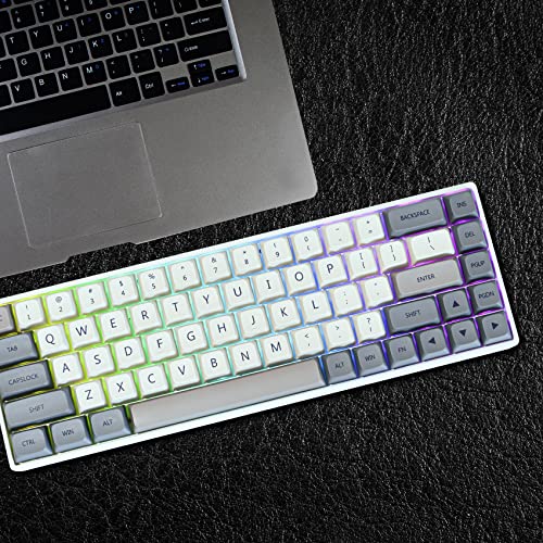 Image of Guffercty kred XDA Profile Keycaps 137 PBT Key Retro Cap Cover Set Dye Sublimation for Cherry Mx Switch Mechanical Keyboard (XDA /Enlightenment)