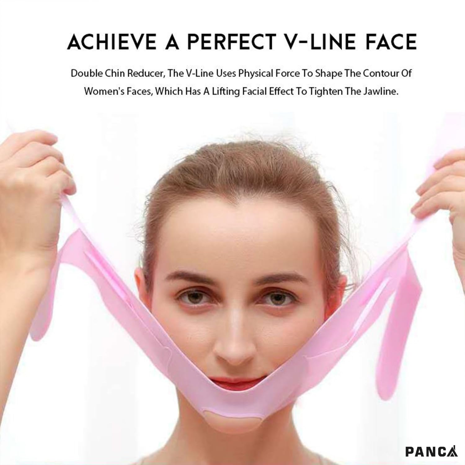 PANCA Jawline Shaper Double Chin Lift Mask for Women & Men, Face Belt 2