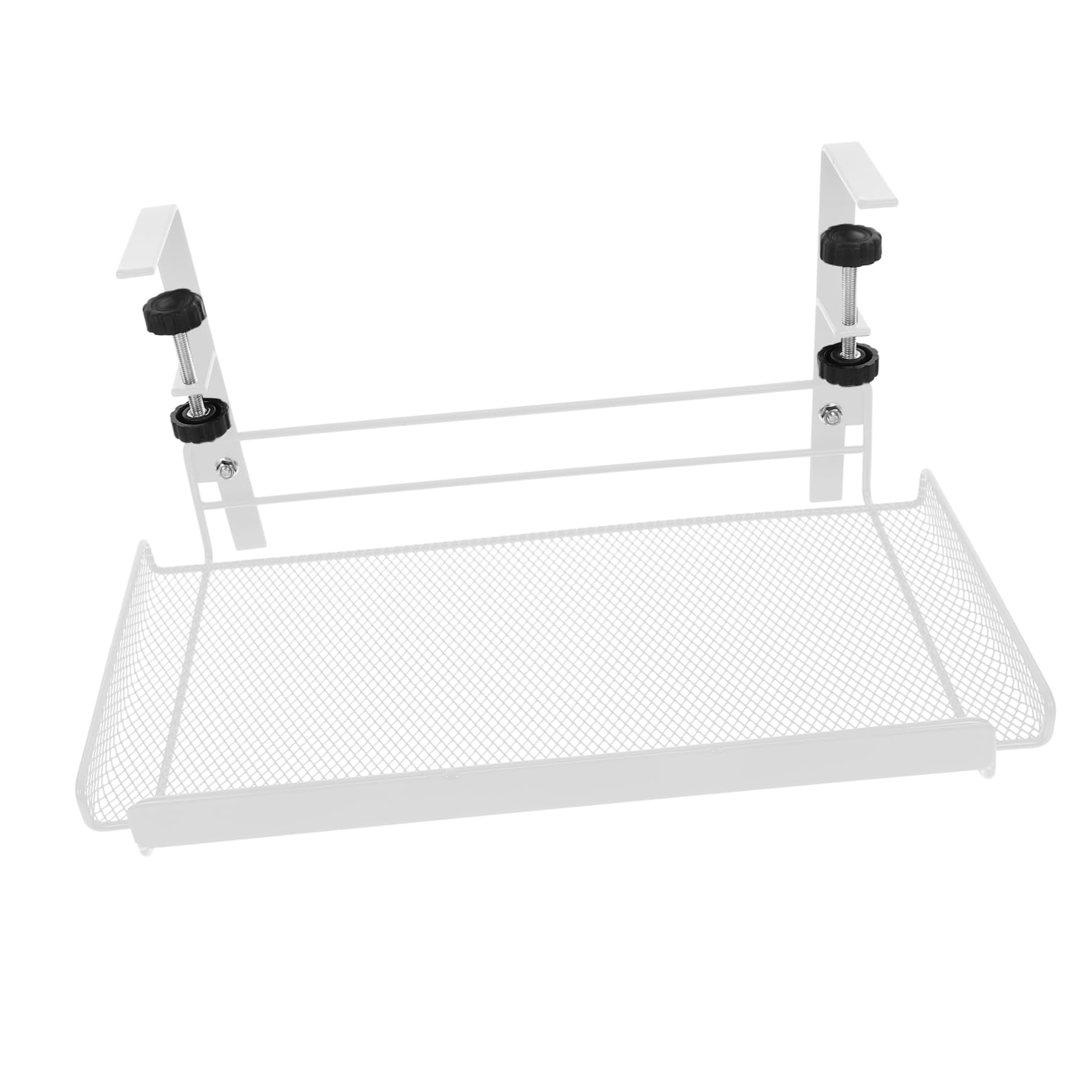Gadpiparty Cesta de Almacenamiento Debajo del Escritorio Organizador de Oficina Ajustable Abrazadera para Libros y Papeles Cesta para Escritorio Varios estilos