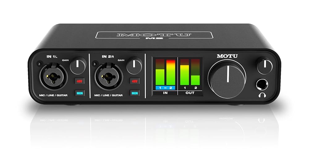 MOTU M2 USB-C Audio Interface