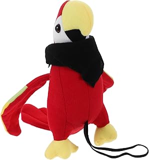 Pirate Costume Parrot Prop Pirate Parrot Cartoon Parrot For Shoulder Halloween Cosplay Parrot Stuffed Toy Stuffed Parrot