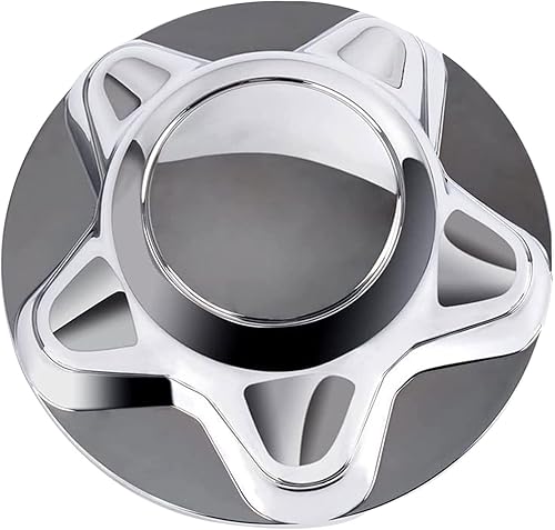 Miniatura 3 de 4 tapacubos centrales cromados de 5 lengüetas compatibles con Ford F150 1997-2000 compatibles con Lincoln Navigator 2000-2002 compatibles con Ford