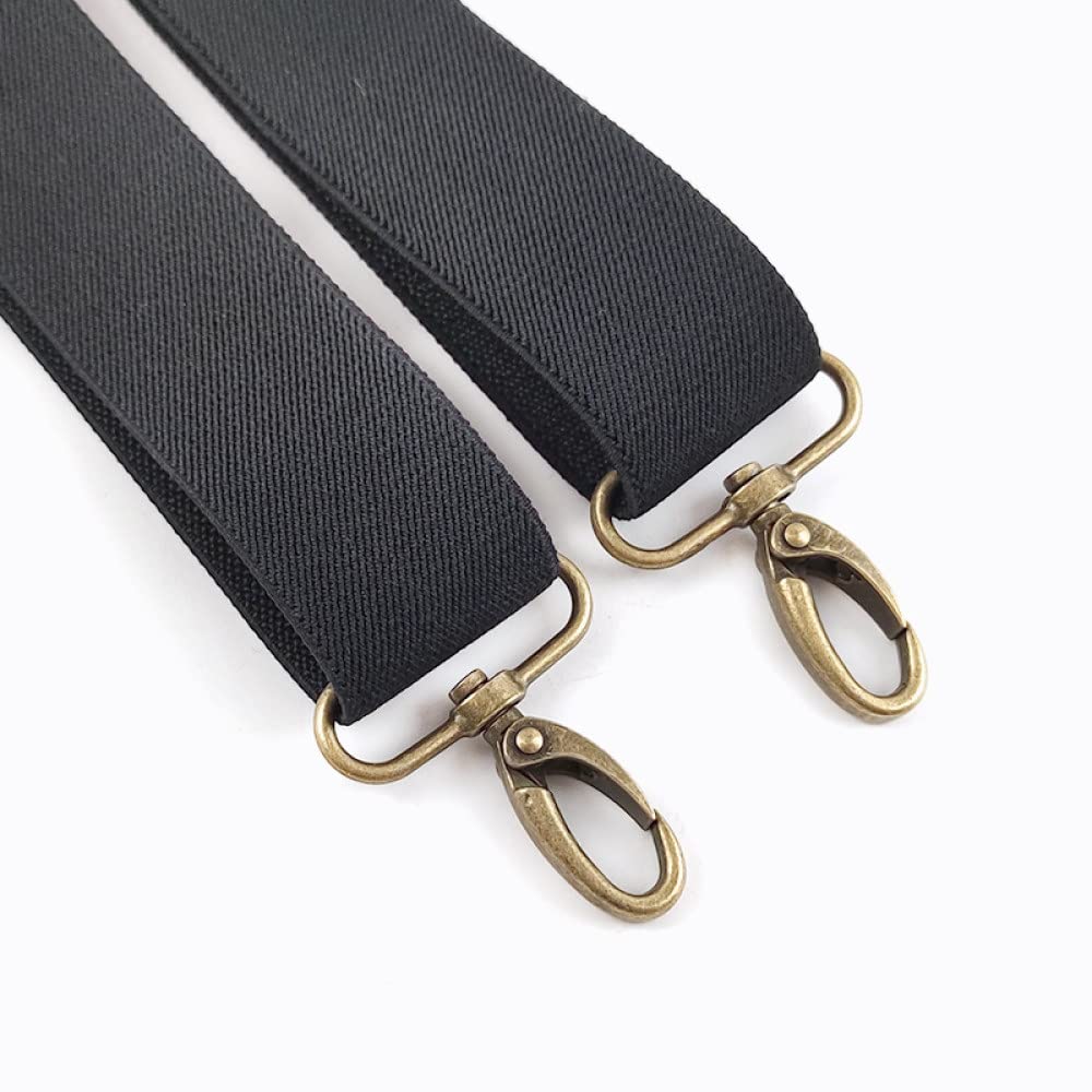 Bretelle uomo, bretelle uomo, Bretelle elastiche da uomo da 3,5 * 120 cm, 3 clip, fibbia a gancio, jockstrap da uomo, bretelle larghe da uomo