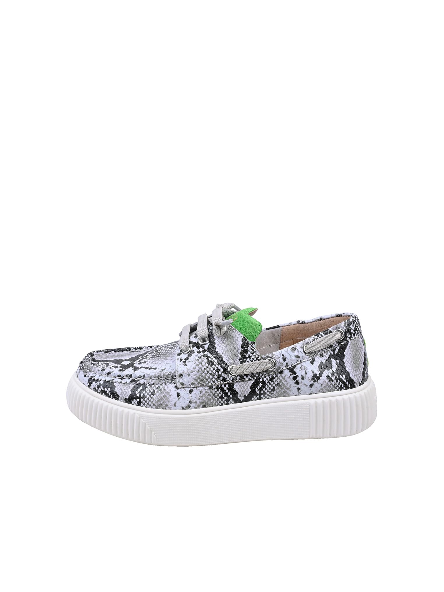 CRICKIT® Halbschuh Damen Tina | Slip-On Bootschuh für Damen aus 100% Leder mit herausnehmbarer Innensohle