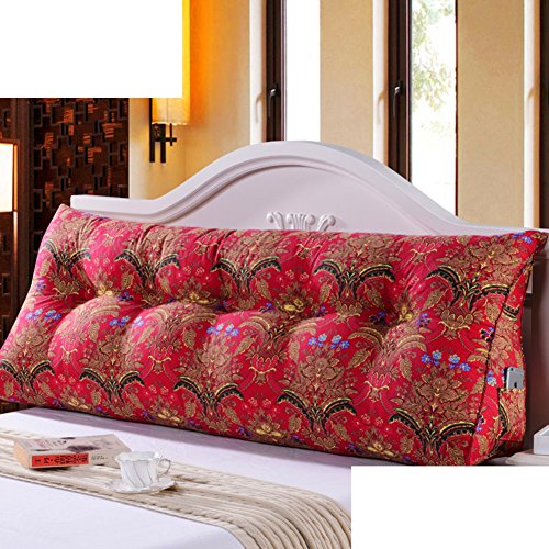 bedside back cushion/triangle sofa big backrest/soft bag tatami backrest/ throw pillows on the bed/waist cushion /waist cushion-H 180x23x50cm(71x9x20inch)