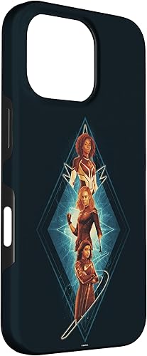 Vista 54 de Funda para iPhone 12 Pro Max Marvel The Marvels Photon Captain Marvel Ms. Marvel Diamond