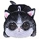 Alipis Entzückende Katzen-taschentücherbox - 3D-Cartoon-Form Taschentüchertasche Fürs Auto Für Katzen Taschentücheraufbewahrung