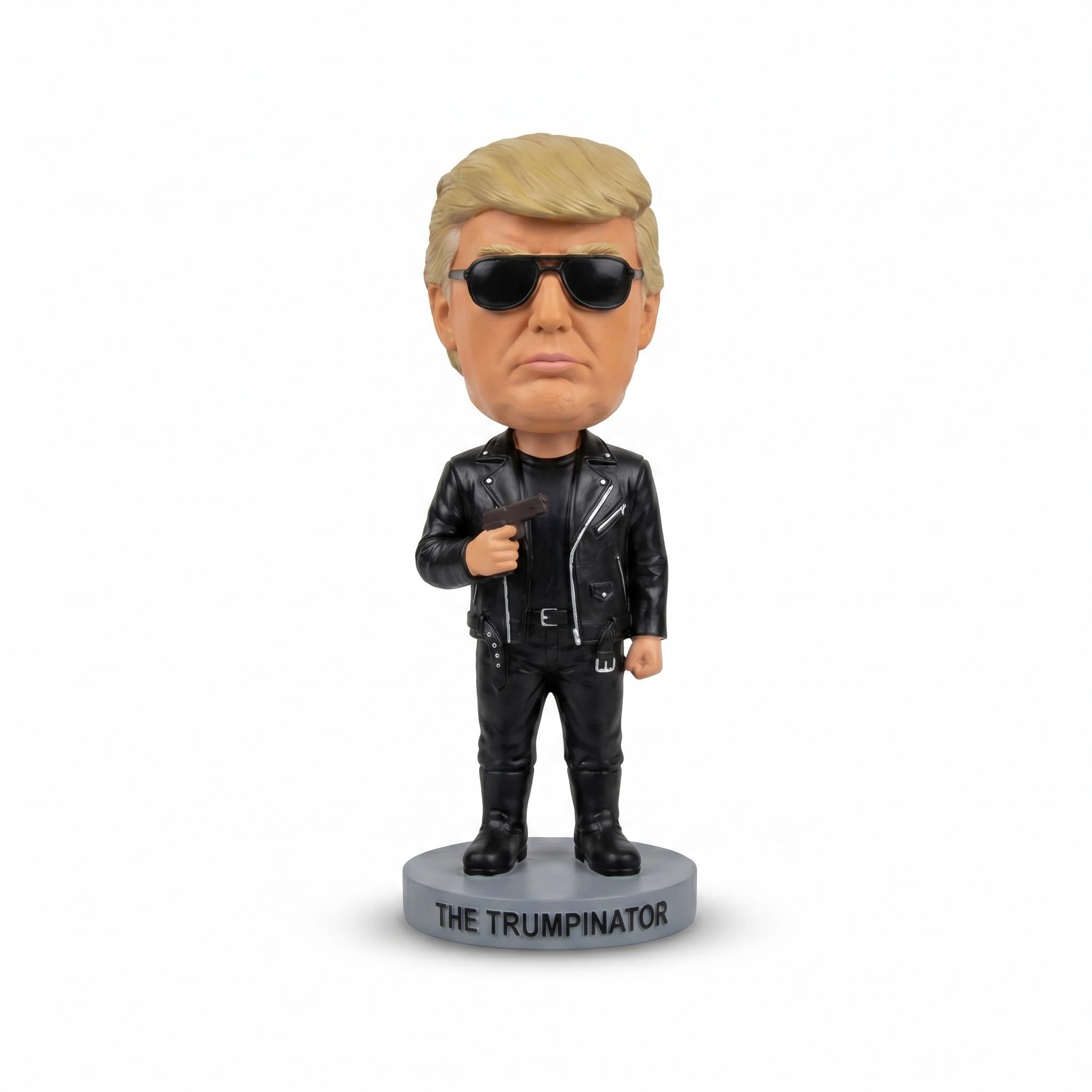 Figura de Donald Trump - Decoración divertida para salpicadero, gadget para coche y oficina, accesorio agradable para coche y regalo original para hombre y mujer (versión 5)