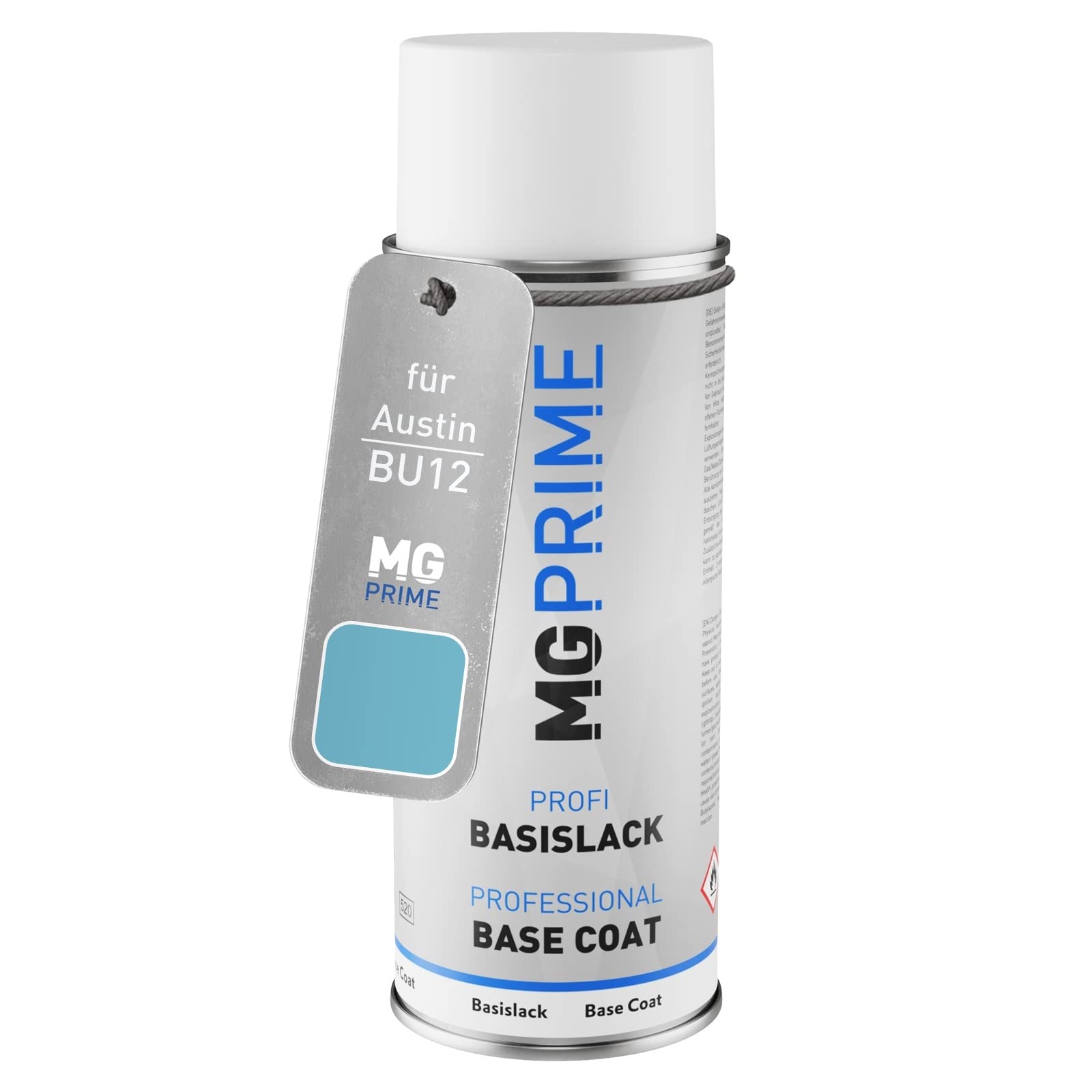 MG PRIME Car paint Spray can for Austin BU12 Iris Blue Base coat spray can 400ml