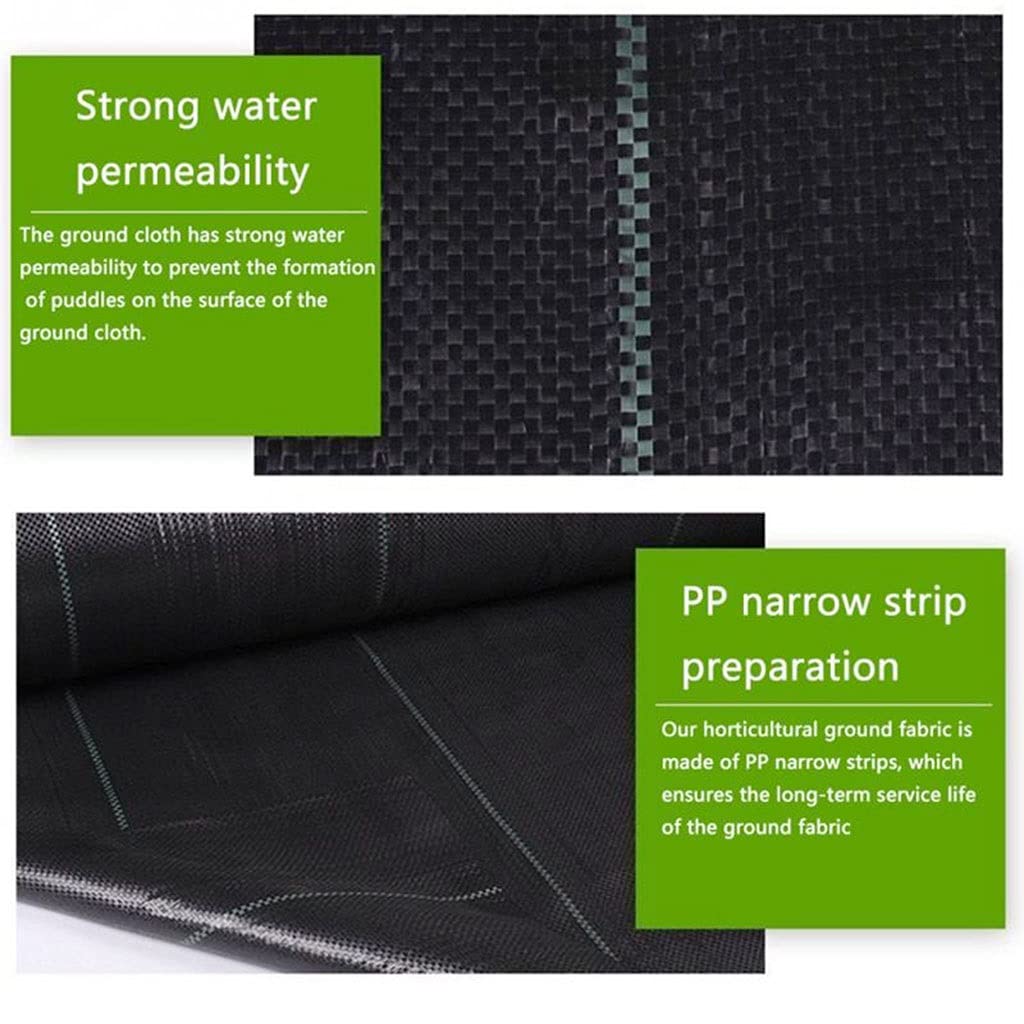 Unkrautvlies, Pflanzenpflege-Abdeckung, Mulchfolie, PE, for Garten, Auffahrt