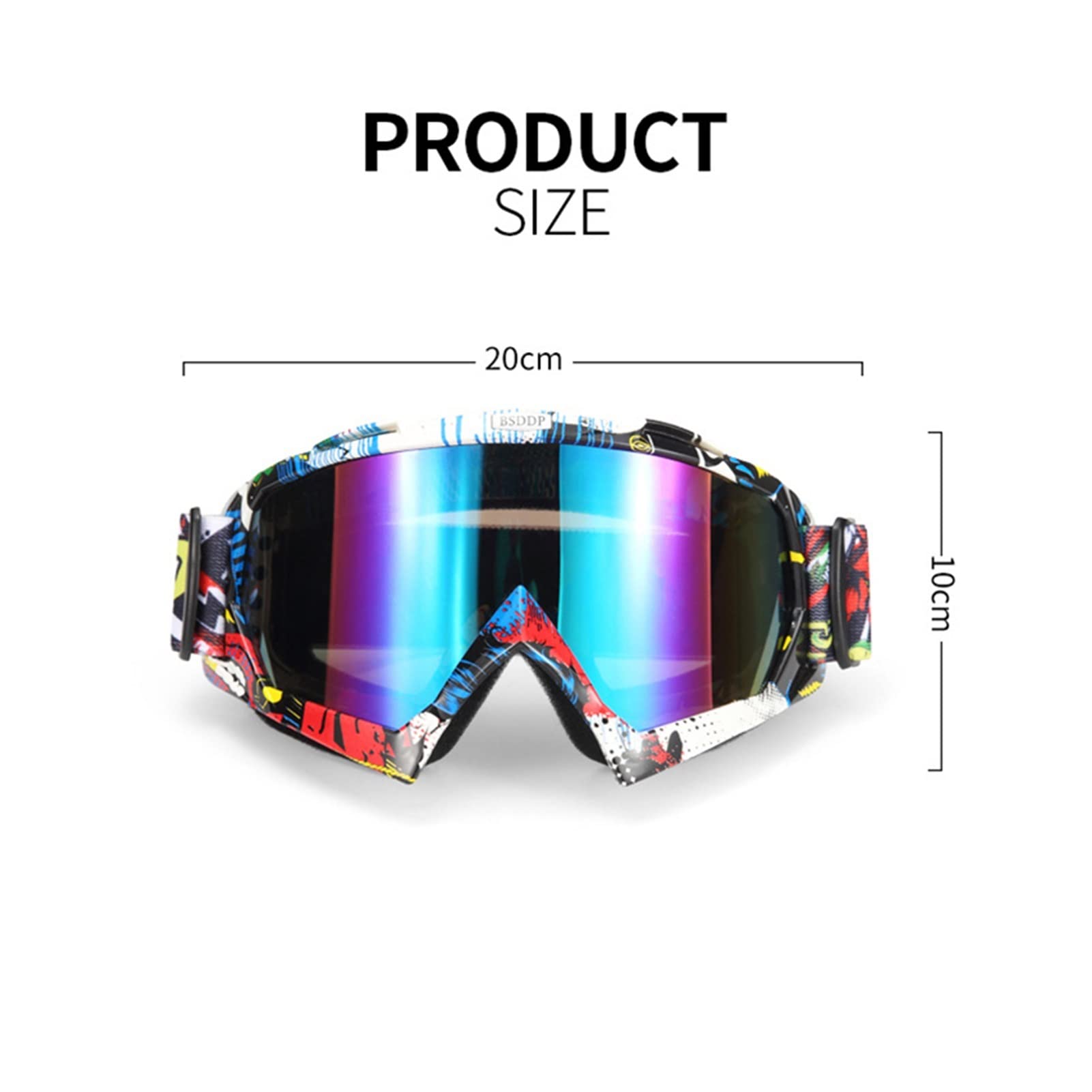 Lunettes de Ski adaptées aux Enfants Lunettes de Ski Lunettes de Snowboard Lunettes de Ski Coupe-Vent d'hiver Masque de Ski Lunettes de Protection Lunettes de Soleil Anti-Cyclisme