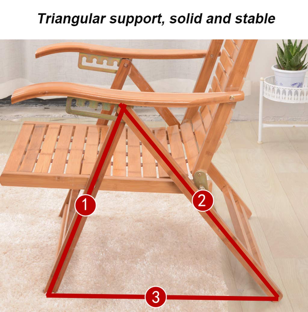 Silla de jardín reclinable Sillón con cojín Acolchado Tumbonas Sillas de Gravedad Cero Ajustable Relajante Sillón reclinable Plegable para Patio al Aire Libre Sentado y acostado Doble Uso