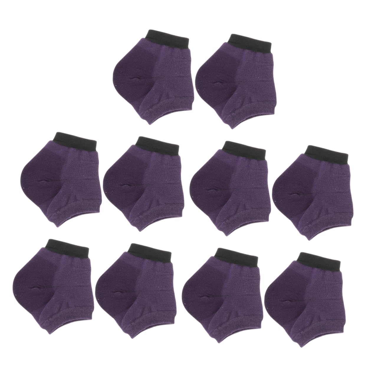 Didiseaon Comfortable Moisture-Gel Socks Prevent Cracked Heels Non-Slip Yoga Socks