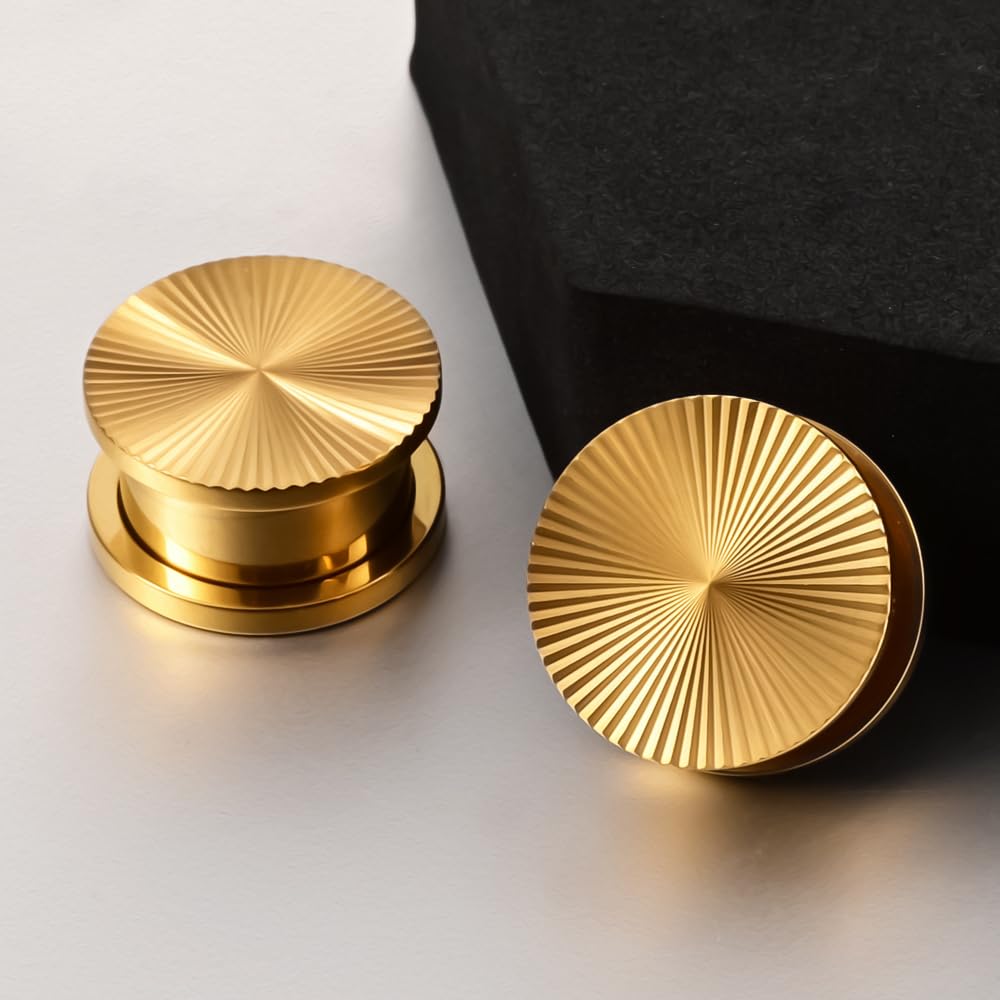 Vankula Ohr Tunnel 1 Paar Flesh Plugs Fest Tropfen Edelstahl für männer damen Ohrpiercing Gestreckte Schmuck 6mm bis 16mm