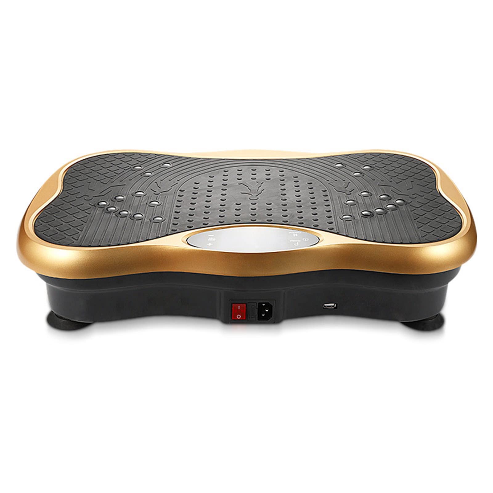 Máquina de Ejercicios con Plataforma vibratoria y Puntos de acupuntura magnéticos: Potente máquina de vibración for ejercitar los Brazos y Todo el Cuerpo for Principiantes