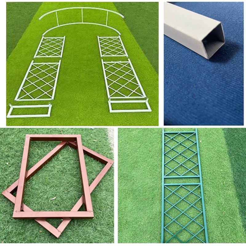 Pergola da giardino Arco in metallo per piante rampicanti vite con basi 140 180 200 220 240 260 280 310 330 350 370cm (Color : Nero, Size : 240cm x 250cm)