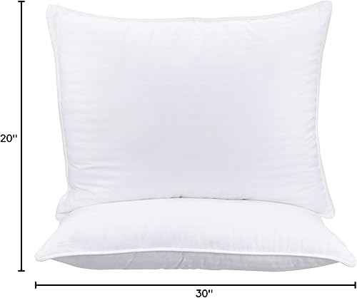 Miniatura 7 de Almohada cojín Sleep Restoration almohada de felpa con relleno de fibra de gel refrescante la mejor con calidad de hotel antipolvo y antiácaros Gel