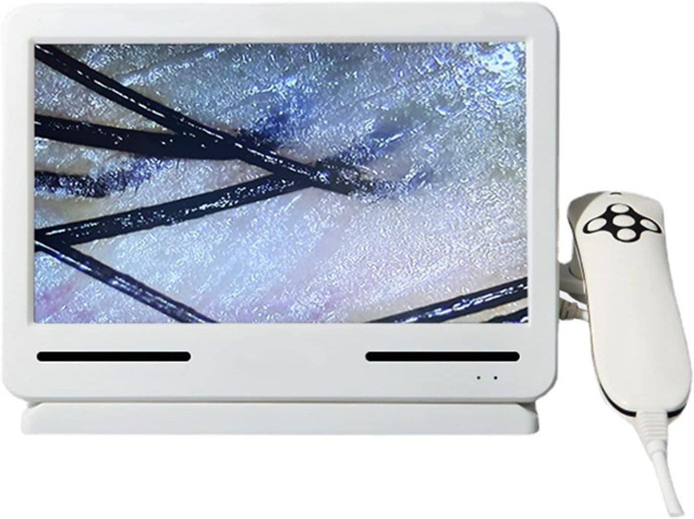 RESKIU Skin Diagnosis Hair Analyzer,11inch Skin Scalp Detector, Hair Follicle Hd Tester Skin Diagnosis Scanner System Hair Analyzer Analysis Scanner