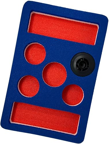 SOWKT - Soporte flotante para bebidas para piscinas y jacuzzis con ojales, flotadores de espuma para bebidas de piscina, capacidad para hasta 4