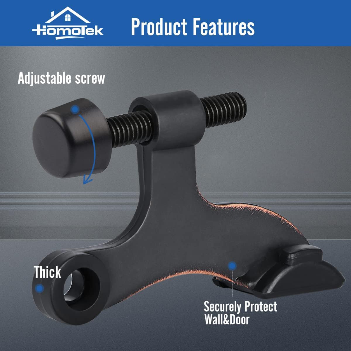 ELEGANTE E FUNZIONALE Tappo Porta Perno Cerniera Regolabile Con Punte - Foto 6