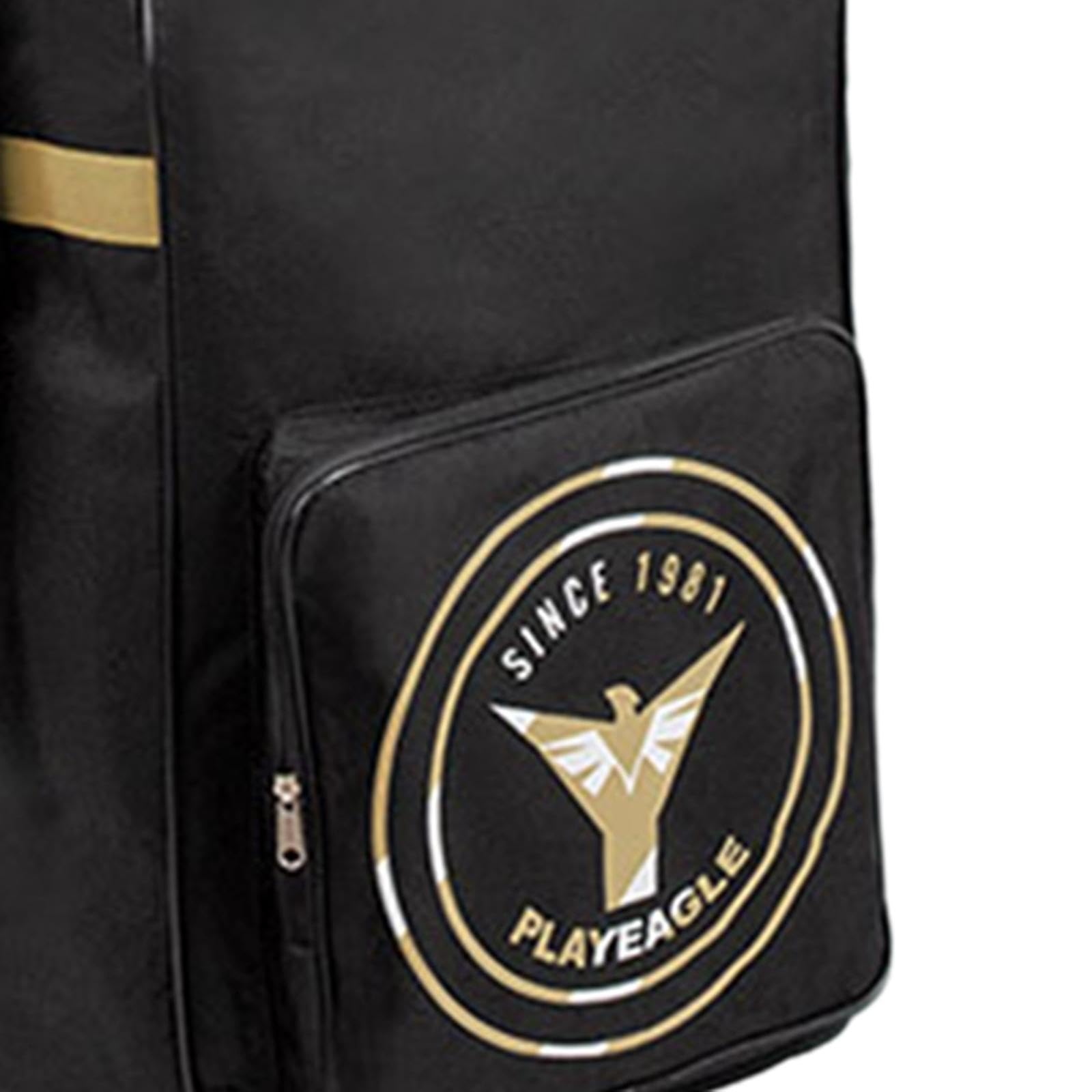 Golfreisetasche mit Wasserfester Oberfläche Golfgepäck für Fluggesellschaften Robustes Oxford Material mit Clubsicherung Und Taschen Durchdachter Trag