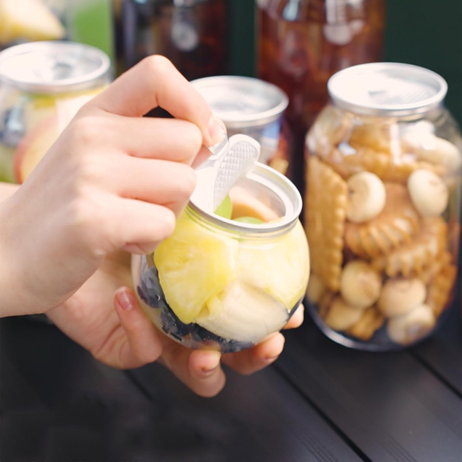 Jednorazowe butelki na sok, szczelne plastikowe kubki do zamykania puszek z aluminiowymi pokrywkami, butelki PET na napoje do smoothie i boba, łatwe otwieranie