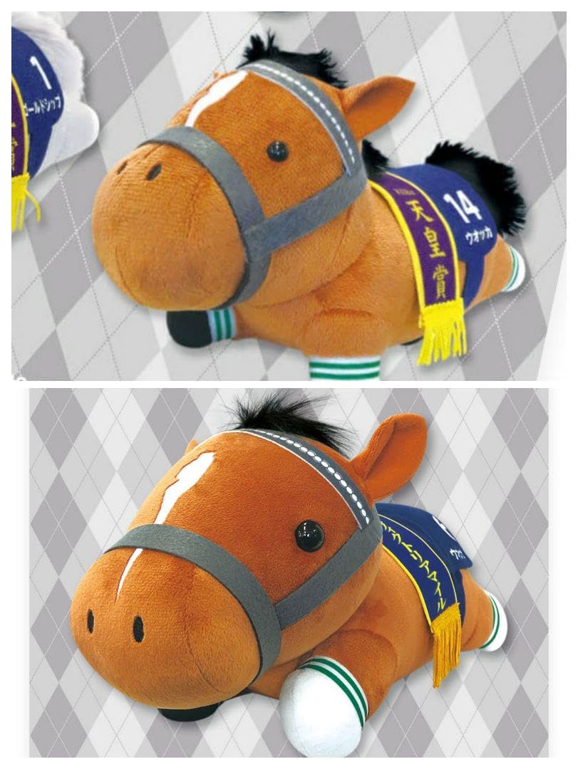 ウォッカぬいぐるみMサイズ　競馬　ウマ娘 Amazon.co.jp: ウォッカ 疾走ぬいぐるみ ねそべりbigぬいぐるみ セット