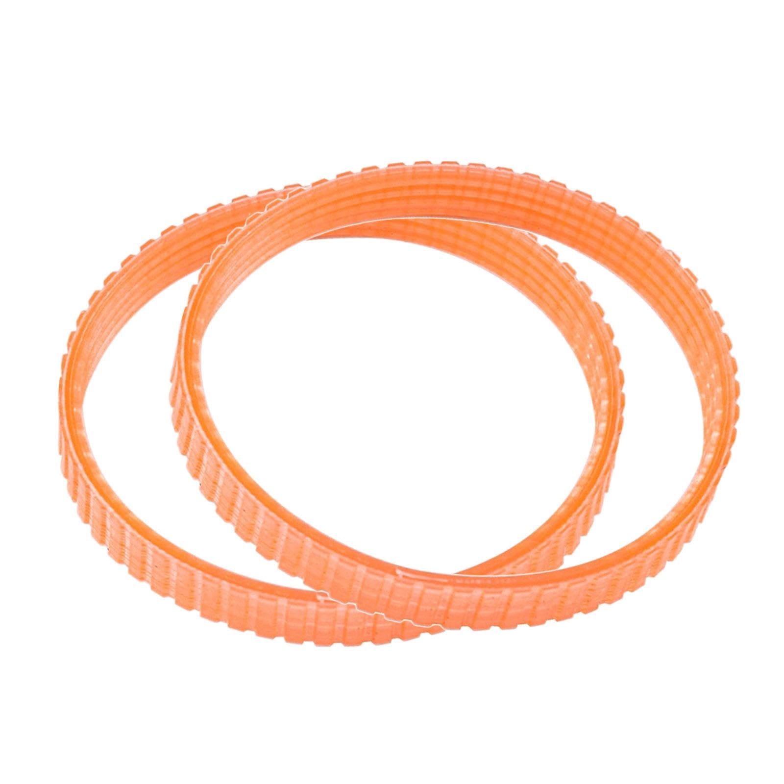 Milageto 2 cinghie di trasmissione per pialla, accessori, circonferenza 238 mm, parti di ricambio per utensili di carpenteria per pialla elettrica da 82 mm, nylon