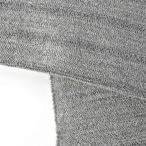 Lightweight-100-Baby-Alpaca-Knit-Scarf-Natural-Fiber-Wrap-for-Women-Gray