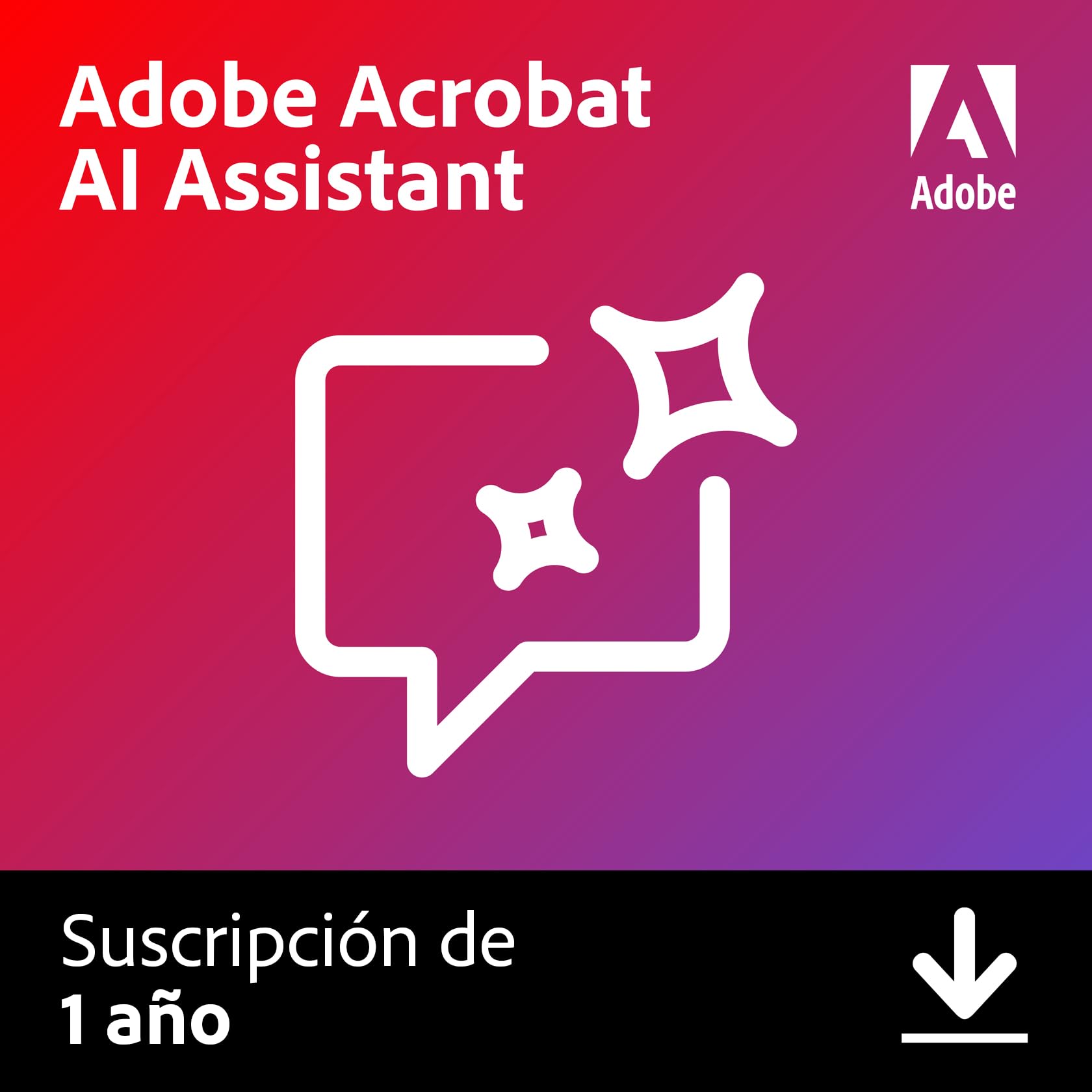 Adobe Acrobat AI Assistant | PC/Mac/Web | PDF Software | Descarga