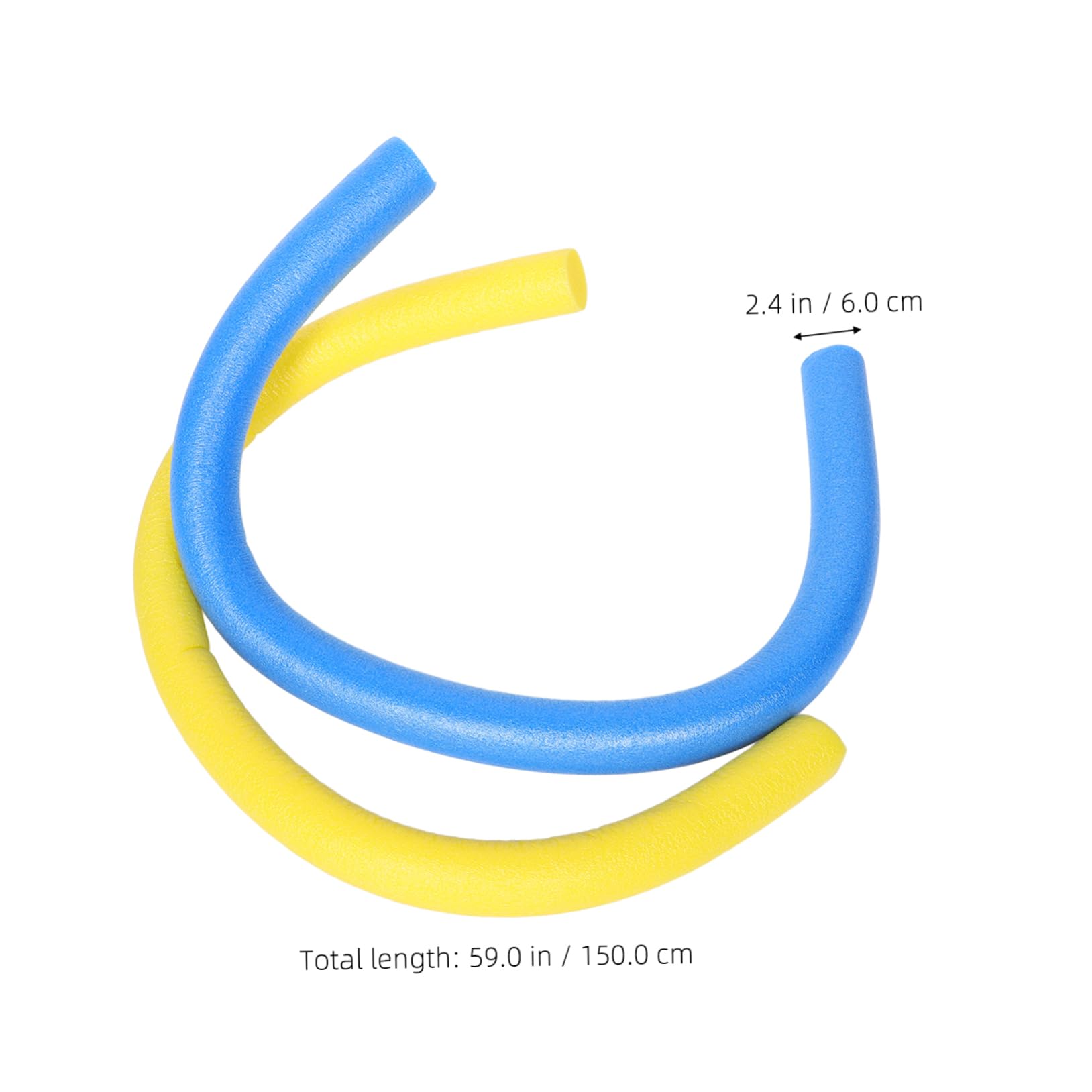 STOBAZA Game Stick 2pcs Large Pool Noodles Safe Soft Blindfold Versatile for Outdoor Indoor Games Team Building Fun