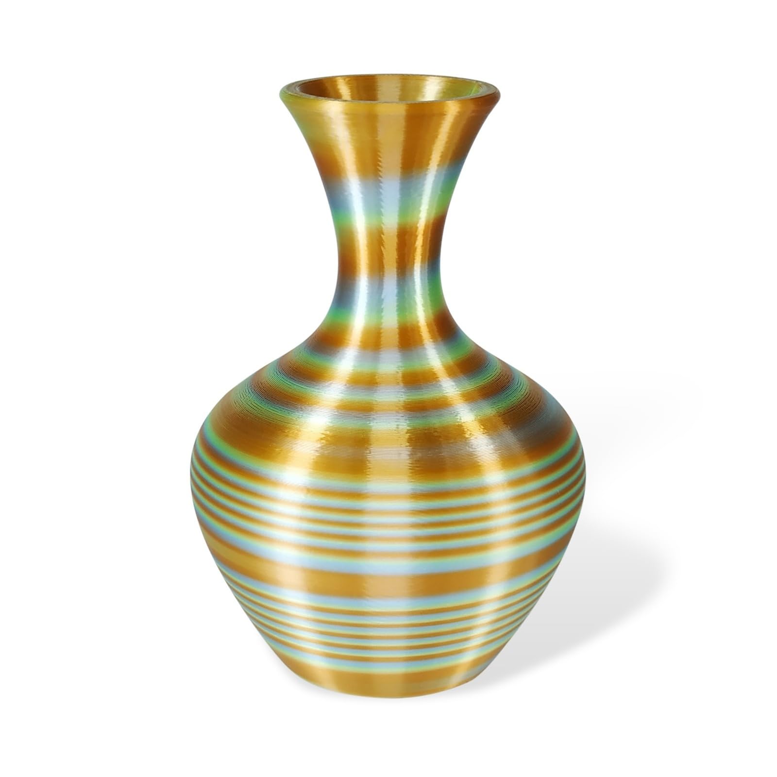 Torsión rápida de la pendiente del filamento impresión 3D iris seda 1.75m m 1kg filamento de impresión 3D(Yellow+Sky Blue+Copper)