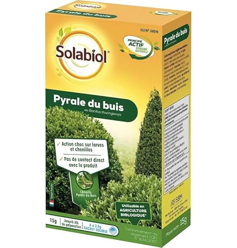 Solabiol Pyrale du Buis au Bacillus Thuringiensis 15GRS