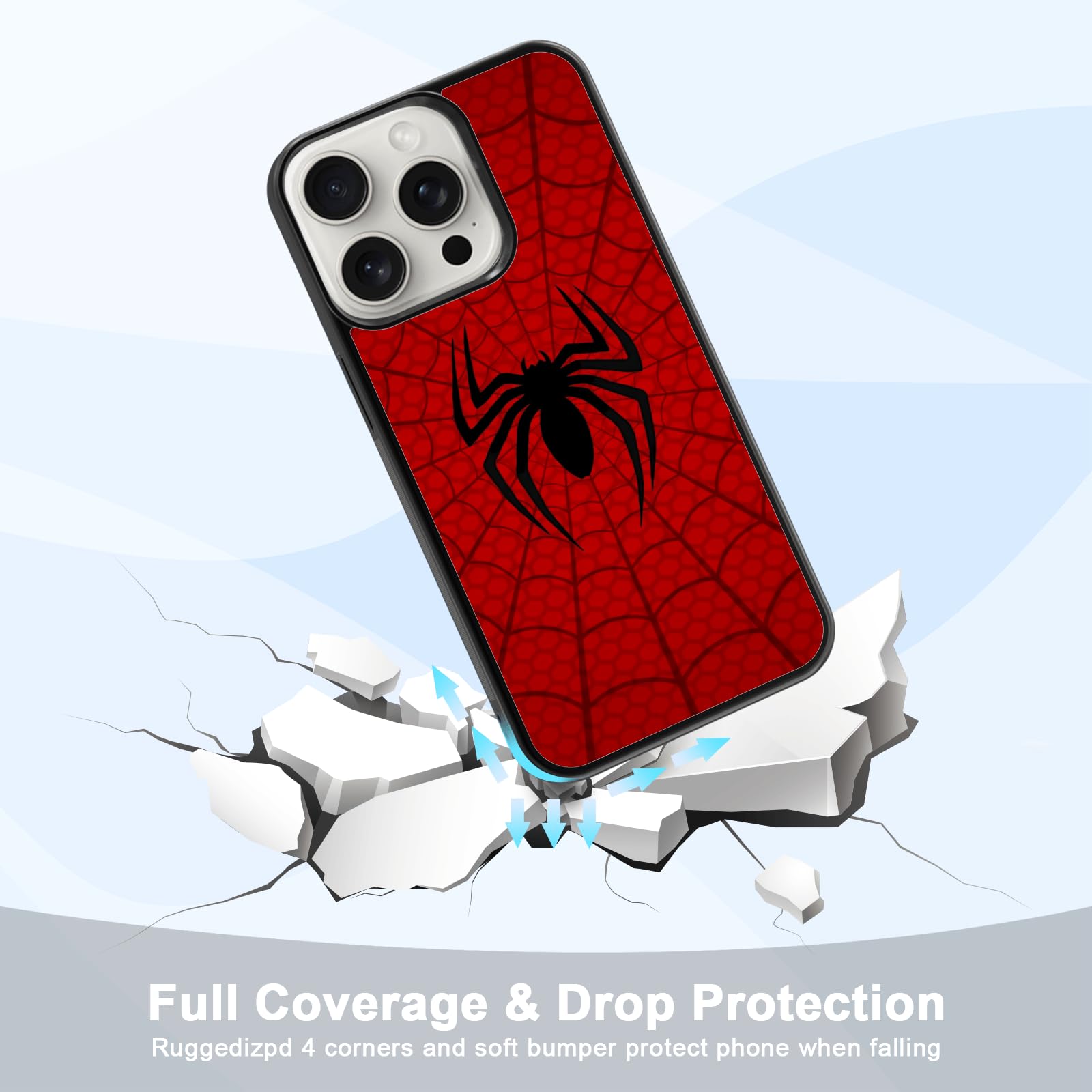 Amazon.com: Odhtst Red Phone Spider Case Compatible with iPhone 15