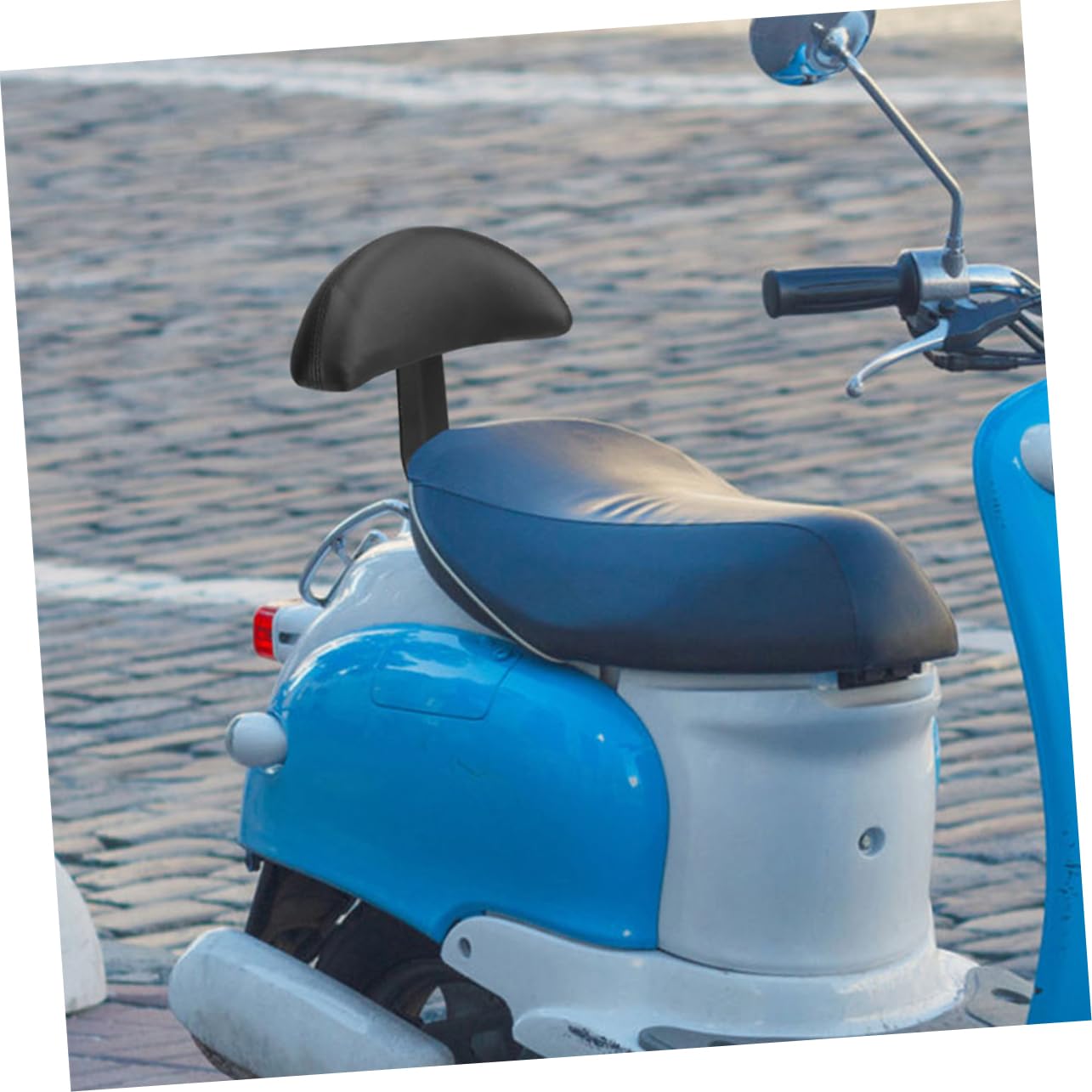 Toddmomy 2pezzi Cuscino Sicurezza Imbottito in Spugna per Schienale Bicicletta Poggiapiedi Posteriore per e Resistente all Usura