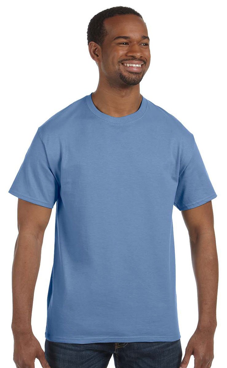 Gildan Men's Carolina Blue Heavy Cotton Short Sleeve T-Shirt (Xl) (Carolina Blue)
