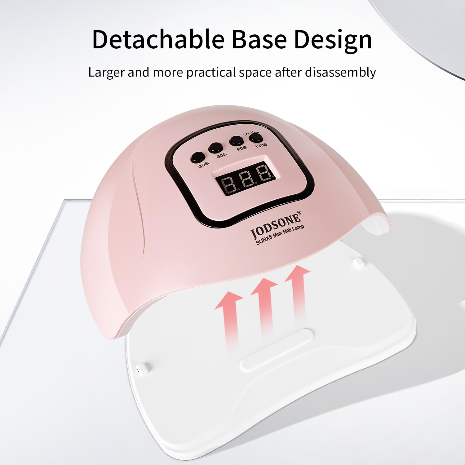 JODSONE UV Nail Lamp - Fast Gel Curing & Automatic Sensor -5