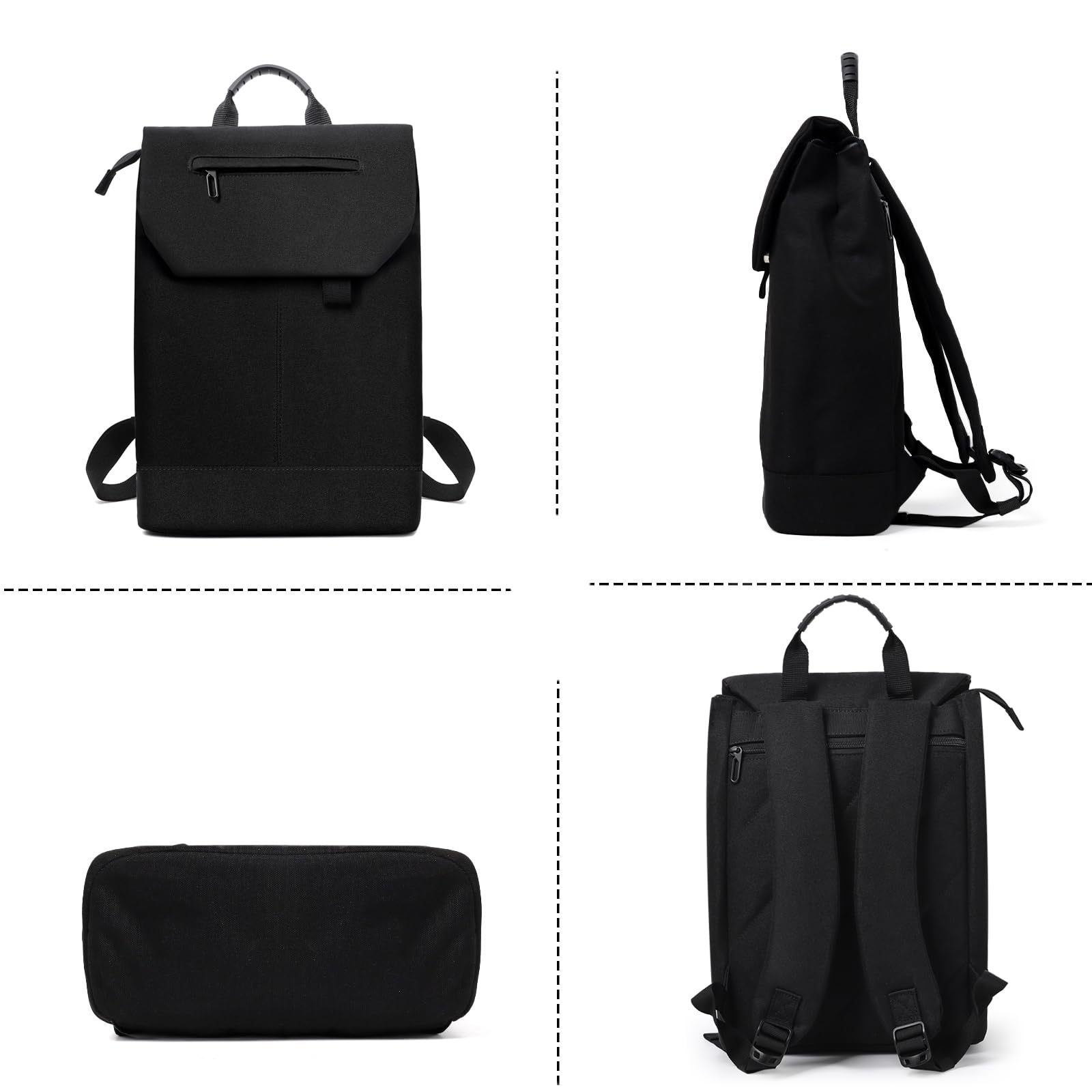 TANTOMI Rucksack Damen Tagesrucksäcke mit Laptopfach & Anti Diebstahl Tasche Reiserucksack Damen Laptop Rucksack Backpack für Ausflüge Uni Schule und Büro
