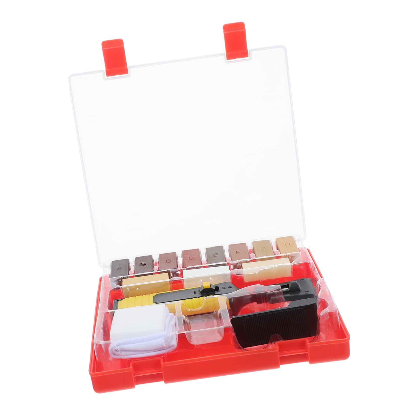 DOITOOL 1Set Wood Floor Repair Kit with Furniture Scratch Repair Kit for Hardwood Floors Wood Filler and Scratch Remover for Fixing Scratches and Stains