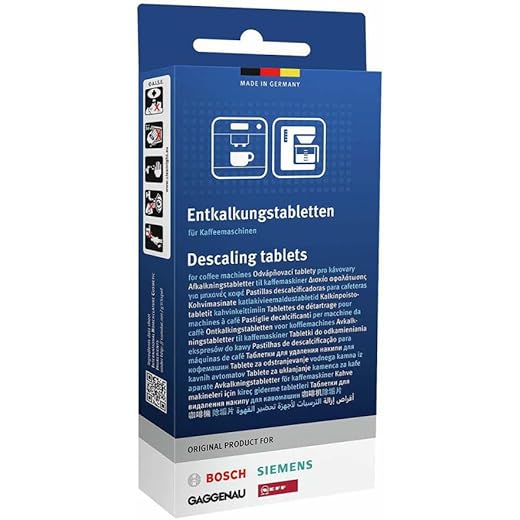 Bosch Descaling Tablets - 3 Tablets