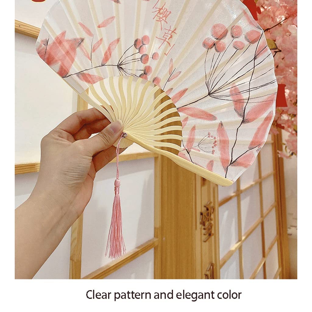 花と竹のデザインの扇子 ゑデザインラボ( @a_design_lab )、岩瀬和氏( @ukiyoemon